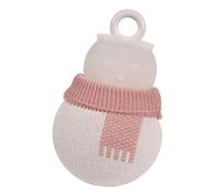 Bolsa de agua caliente | 320 ml en forma de muñeco de nieve gruesa con funda - Bolsillo de agua de silicona, para la comodidad de las mujeres, las manos, en casa, en invierno, en clima frío, para