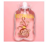 Bolsa de Agua Caliente 3pcs Lindo Transparente Caliente Botella De Agua Caliente del Vientre del Tesoro De Dibujos Animados Mano Caliente Mini Lleno De Explosión Portátiles Bolsas De Agua Caliente