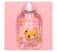 Bolsa de Agua Caliente 3PCS Transparente Botella Linda Caliente Agua for Mantener su Vientre del Calentador del Calentador de la Mano de Dibujos Animados Lleno Mini portátil Bolsa de Agua Caliente