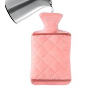 Bolsa de Agua Caliente | A Prueba de Fugas Rellenable - Bolsa Térmica Grande Con Tapa Para Invierno - Para Acampar Desplazamientos Dormitorio Escuela Estudiantes Adolescentes Chicas Mujeres Ancianos