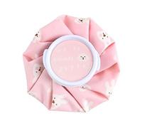 Bolsa De Agua Caliente Bolsa de agua caliente con dibujos animados, bolsa hielo doble uso for verano, multiusos for aliviar el dolor rodillas, cabeza y piernas, suministros for mantener calor(Pink)