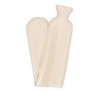 Bolsa de Agua Caliente, Bolsa de Agua Caliente de 2000 Ml a Prueba de Fugas para el Cuello(Gris oscuro)