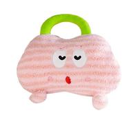 Bolsa de agua caliente, bolsa de agua caliente - dulce nube manos calentador de pies paquete de agua caliente con asa | Bolsa de compresión caliente, cojín de felpa portátil reutilizable para