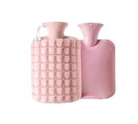 Bolsa de Agua Caliente Bolsa de agua caliente llena de agua, linda bolsa de agua tibia, mano cálida, bolsa de mano cálida, cintura cálida Bolsa de Agua Caliente de Goma (Color : 1-1000ML)