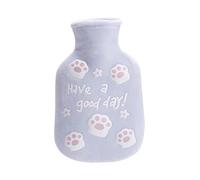 Bolsa De Agua Caliente Bolsa de agua caliente peluche con relleno, calentador manos suave y reutilizable dibujos animados, funda acogedora for calentar el vientre las en invierno(B)