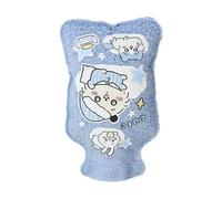 Bolsa de agua caliente, bolsa de agua caliente pequeña - Bolsa de agua caliente con diseño de dibujos animados para calentar los pies - Almohadilla térmica para manos - Bolsa caliente llena de agua en