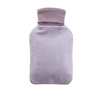 Bolsa de agua caliente Bolsa de agua caliente PVC 1L con cubierta franela for compresa fría y multicolor(Grey)