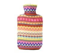 Bolsa de agua caliente - Bolsa térmica de 2 litros - Compresa caliente, botellas de agua caliente de moda, bolsa caliente para el frío invierno, hogar, al aire libre, niños, mujeres, hombres