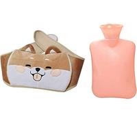Bolsa de agua caliente, botella de agua caliente con tapa, dolor de hombro y calentador de pies de mano, bolsa de botella de agua caliente, cinturón, funda de botella de agua caliente de piel sintétic