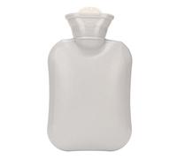 Bolsa de Agua Caliente, Botella de Agua Caliente Espesada Portátil con una Capacidad de 500 Ml para el Invierno (Gris)