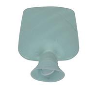 Bolsa de Agua Caliente, Botella de Agua Caliente Suave, PVC Elástico, Portátil, a Prueba de Fugas, Alivio del Dolor para Hombres Y Mujeres para la Vida Diaria(Cielo azul)