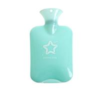 Bolsa de agua caliente Botella Top Premium Hot Water Excelente for el alivio del dolor caliente y fría terapia Irrigación mano caliente Bolso Agua Caliente (Color : Green)