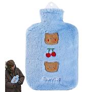 Bolsa de agua caliente, botellas de agua caliente portátiles, bolsa de agua caliente de PVC para manos y pies, calentador para niños y mujeres