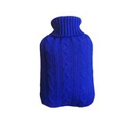 Bolsa De Agua Caliente Con Funda 2 piezas de 2,0 litros Calentador 2L Sólo bolso suave calor botella grande de agua caliente cubren los artículos de punto reutilizable calentador de la mano del hogar