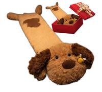 Bolsa de agua caliente con funda, 75 cm de largo, accesorios de calor suaves para mascotas, bolsa de agua caliente, para cuello cervical, columna vertebral, período, hogar, invierno, escuela, exterior