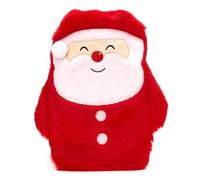 Bolsa de agua caliente con funda de peluche - 1L - Santa Claus