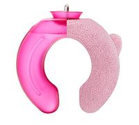 Bolsa De Agua Caliente Con Funda Felpa del invierno de la cubierta a prueba de explosiones lavable Oficina aliviar el dolor suave extraíble botella de agua caliente Herradura Inicio hombro del cuello