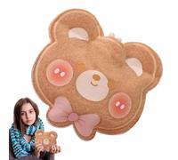 Bolsa De Agua Caliente Con Funda Peluche, Mini 350ml Bolsas De Agua Caliente Con Funda Bolsa Aguas Calientes Niños Calentar La Espalda,Los Pies,Las Manos Regalos Adecuados Para Niños,familiares Amigos