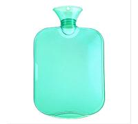 Bolsa De Agua Caliente Con Funda Safe Creative transparente bolsa de agua caliente de alta densidad botella de agua caliente bolsa de viaje Masaje Cuidado de la Salud (Color : Green)