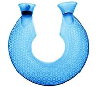 Bolsa De Agua Caliente Con Funda T Forma de hombro transparente cálido cuello de botella Viajes mano caliente de agua caliente al aire libre a prueba de fugas Oficina de Alivio del Dolor no Slip (Col