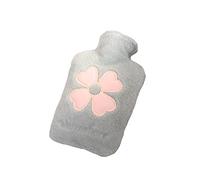 Bolsa de agua caliente cubierta de felpa de moda para damas: botella de agua de PVC para mantener los pies calientes en invierno