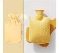 Bolsa de agua caliente de 1000ml for llenar el estómago y la cintura, bolsa de agua caliente for manos y pies calientes for niñas, funda de tela/442(A)