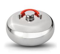 Bolsa De Agua Caliente De Acero Inoxidable, Botellas De Agua Caliente Antifugas, Calentador De Manos Portatil, 1.0L/1.5L/2.0L/3.0L, Reutilizable Al Infinito (Size : 18cm(7.1in))