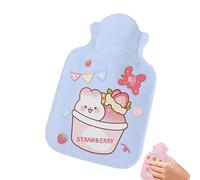 Bolsa de agua caliente de dibujos animados | Bolsa de invierno pequeña de felpa para calentar las manos | Bonito diseño de dibujos animados para la escuela, viajes, hogar, actividades al aire libre