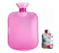 Bolsa de agua caliente de gel de sílice transparente de 1000 ml for calentar el estómago, bolsa de agua tibia for calentar las manos y aplicar un paño for el estómago/139(C)