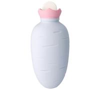 Bolsa de agua caliente de invierno - Portátil y bonita, calentador de pies multiusos con forma de zanahoria, accesorio para la terapia con agua fría, regalo de vacaciones viaje