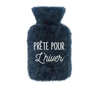 Bolsa de agua caliente de piel con purpurina - Listo para el Invierno