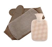Bolsa de agua caliente de PVC con cubierta de mano/cintura para cuello, hombro, espalda, mano, pierna, cintura