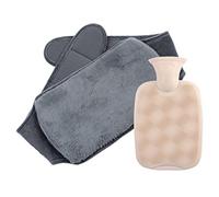 Bolsa de agua caliente de PVC con cubierta de mano/cintura para cuello, hombro, espalda, mano, pierna, cintura