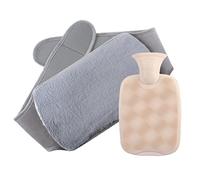 Bolsa de agua caliente de PVC con cubierta de mano/cintura para cuello, hombro, espalda, mano, pierna, cintura