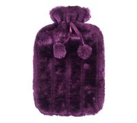 Bolsa de agua caliente de PVC con felpa suave de 2 litros de agua caliente para el cuerpo menstrual