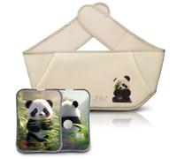 Bolsa de agua caliente eléctrica, calentador de manos eléctrico, bolsa de agua caliente de peluches, calentador de manos portátil eléctrico, bule de agua caliente, para dolores musculares, vientre,