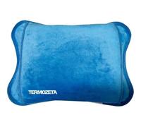 Bolsa de agua caliente eléctrica, con forro suave, con bolsillo para calentar manos y pies, temperatura máxima 50°C, sin llenado con agua, equipado con sistema de protección.