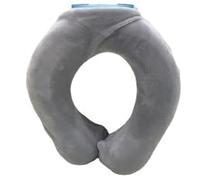 Bolsa de agua caliente en forma de U para mujer, terapia caliente y fría, PVC a prueba de explosiones, calentador portátil de cuello y manos, compresa caliente reutilizable para cuello, hombros