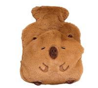 Bolsa de agua caliente fácil de transportar con funda suave para manos y pies, cojín de diseño portátil, paquete de calor portátil para cuello y hombros