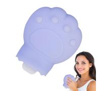 Bolsa de agua caliente flexible y reutilizable, con diseño de pata de gato | Bolsa de punto apta para niños, para invierno, mujeres, hombres, niñas, cuerpo, manos, pies, cuello, espalda, hombros