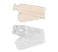 Bolsa de Agua Caliente Manual, Bolsa de Agua Caliente para el Hogar con Diseño Rayas sin Fugas 2000 Ml (#2)