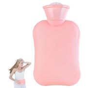 Bolsa de agua caliente para cama | calentador de manos caliente portátil mini bolsa de agua caliente para el invierno para aliviar lesiones, sin BPA ni ftalatos, botella de agua caliente con una