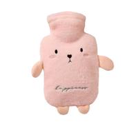 Bolsa de agua caliente para manos, portátil, calentador de manos, bolsa de agua caliente, PVC, alivio del estrés, paquete de calor, reutilizable, de goma caliente