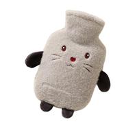 Bolsa de agua caliente para manos, portátil, calentador de manos, bolsa de agua caliente, PVC, alivio del estrés, paquete de calor, reutilizable, de goma caliente