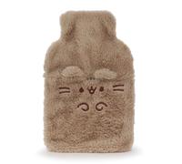 Bolsa de agua caliente para mujer Pusheen | Almohadilla térmica peluda marrón para damas y niñas | Accesorio de felpa aislado |Regalo para adultos y niños