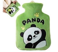 Bolsa de Agua Caliente, Patrón Panda Impermeable Calentadores De Pies, Bolsa Para Botellas Calientes, para Mujeres y Hombres Cuello Hombro Cintura Pie Mano Pierna Cuerpo Camping Coche