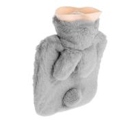 Bolsa de Agua Caliente Peluche 500ml con Funda Suave, Conejito | PVC Reutilizable, Calor Reconfortante para Manos y Zona Lumbar, Uso en Exteriores y Confort Menstrual