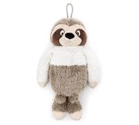 Bolsa de agua caliente Perezoso Izzy Icetumbler, 300 ml y 34 cm, beis, suave muñeco térmico, a partir de 10 meses, peluche en forma de bolsa de agua caliente, para niños y adultos, 62448