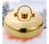 Bolsa de Agua Caliente Portátil Botella de Agua Caliente con Funda para Niños y Adultos, 2 Litre / 3 Litre Hot Water Bottle Grande para aliviar el Dolor (Color : Smooth, Size : 3.0L)