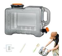 Bolsa de agua de camping - Depósito de agua portátil, botella de campo reutilizable, recipiente de almacenamiento a prueba de fugas | Depósito de agua duradero y creativo con gran capacidad para